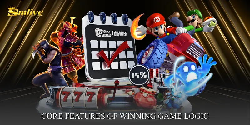 Core Features of Winning Game Logic