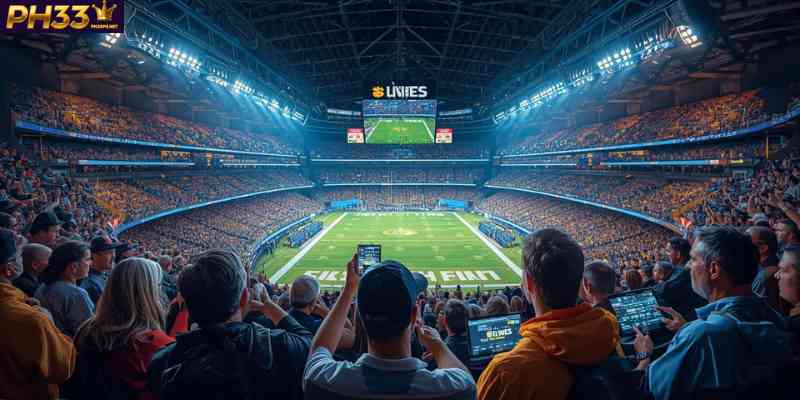  Live Sports Betting in a Packed Stadium Environment
